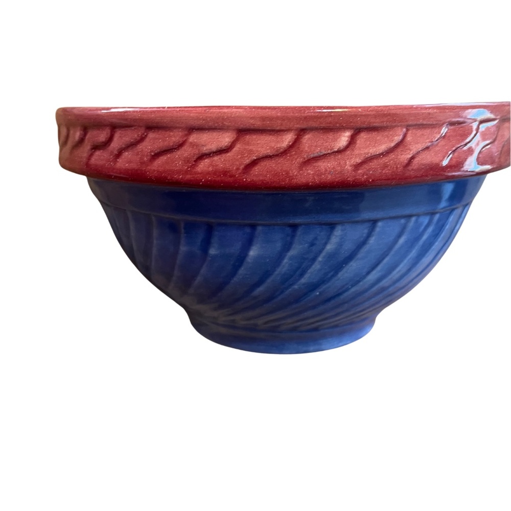 🍋 Fioriware Hand-Painted Stoneware Bowl 🌸